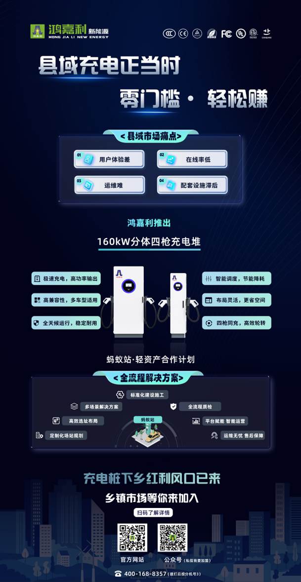 輕投資 高回報 穩(wěn)收益 | 充電樁下鄉(xiāng)紅利，穩(wěn)賺縣域充電市場！(圖2)
